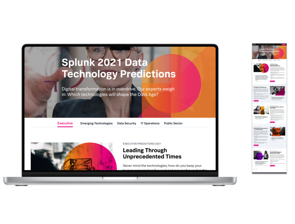 2021 Predictions Campaign Mockup