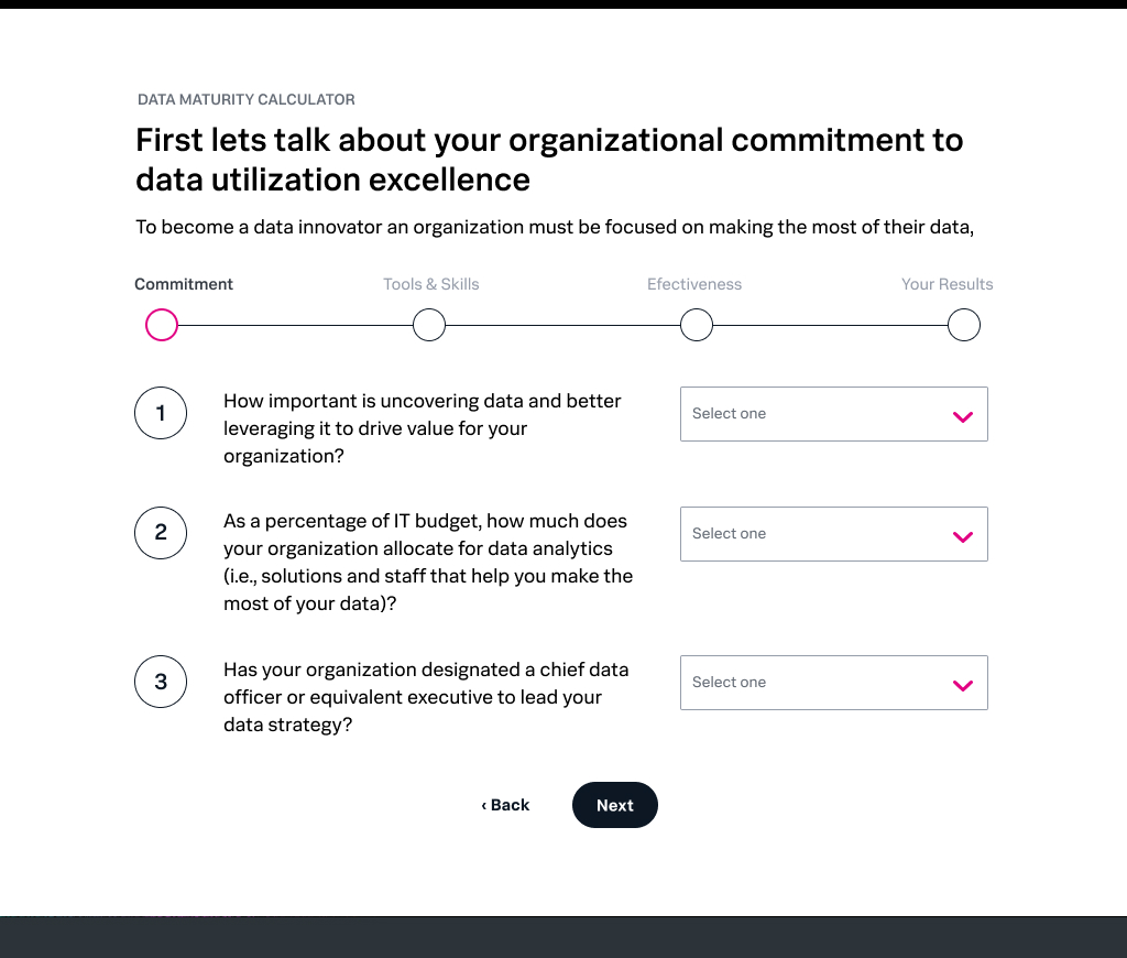 Data Value Calculator: Inputs p.1