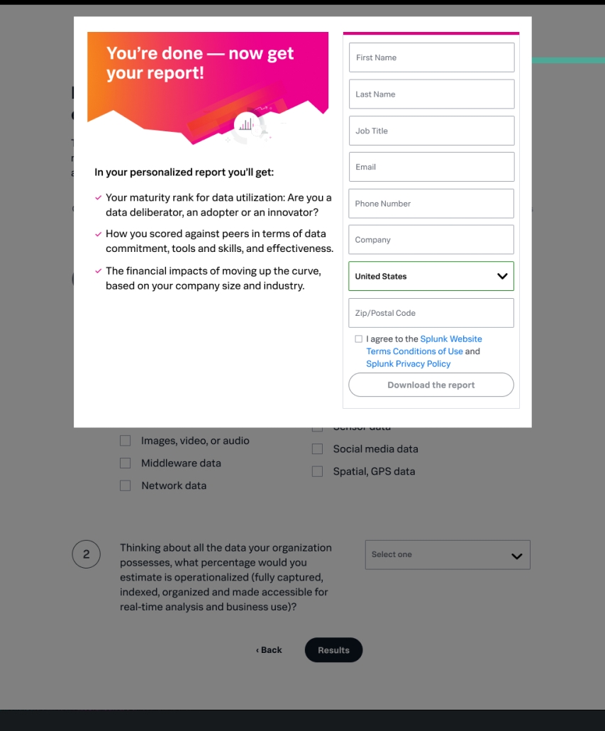 Data Value Calculator: You're Done