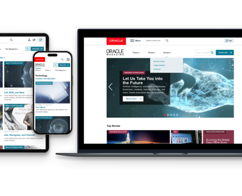 Oracle Blogs: UX/UI Design Case Study
