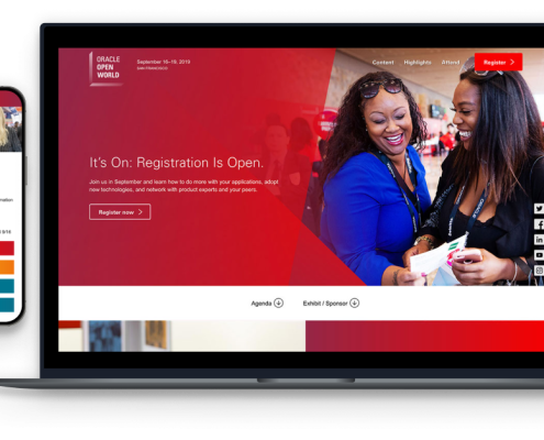 Oracle OpenWorld: UX/UI Design Case Study