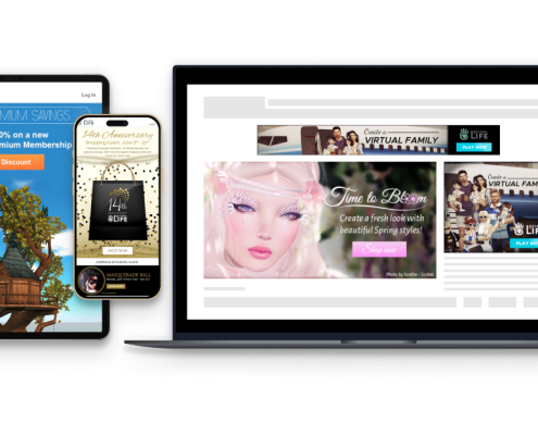 Second Life: Marketing and UI Design