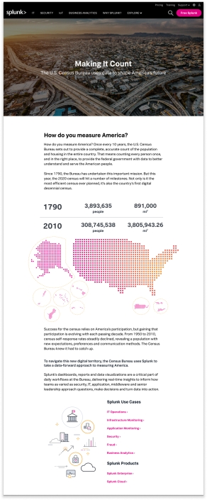U.S. Census Bureau Customer Story 1